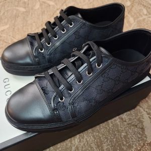 Black Gucci Low Top Men's Sneakers